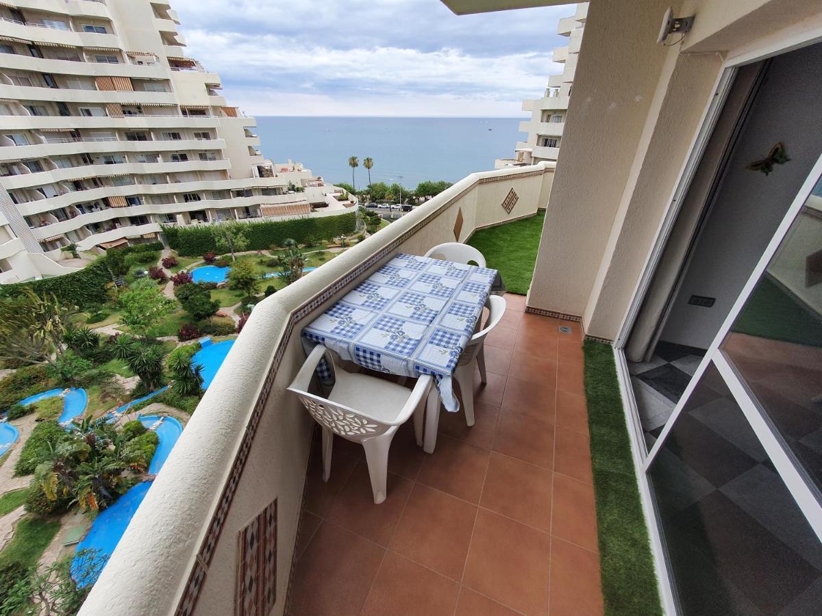 Benalbeach. Espectacular Terraza, Vistas Al Mar. Benalmádena Eksteriør billede